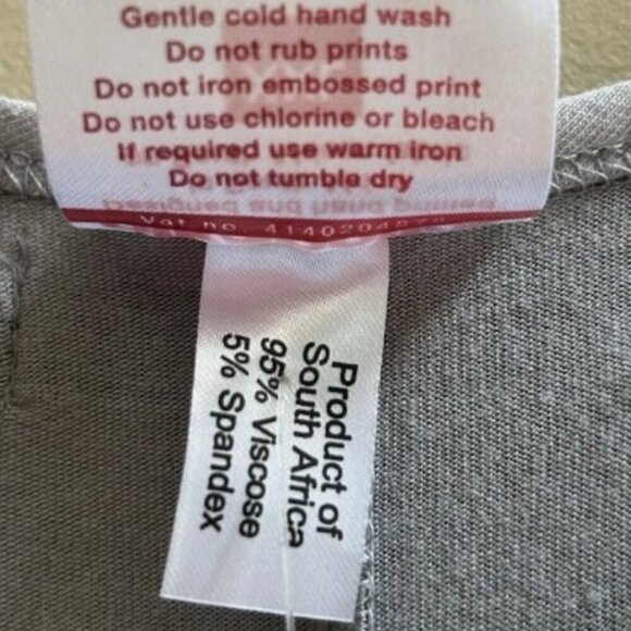 OlkaPolka Womens Maxi Dress Abstract Pattern Sleeveless Summer Size XXL Boho - Picture 11 of 11